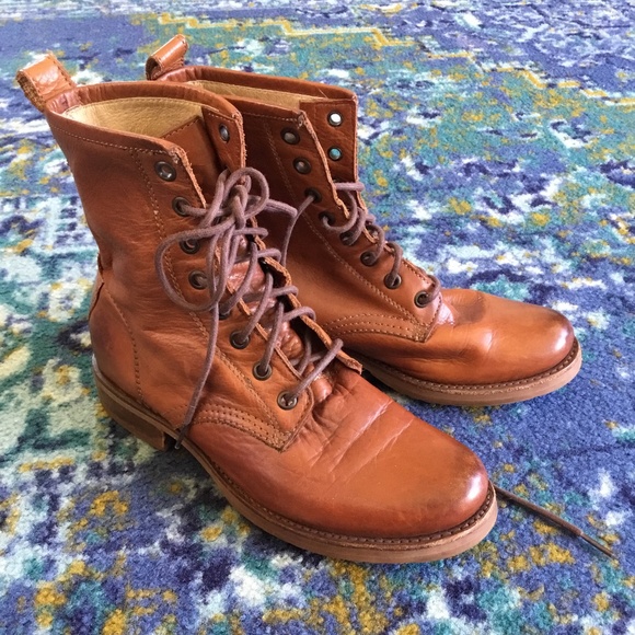 Frye Shoes - Frye Veronica combat boots
